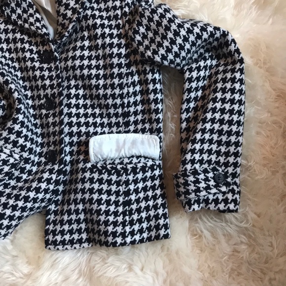 Houndstooth B+W vintage blazer. VNT Liz Claiborne - Picture 6 of 8